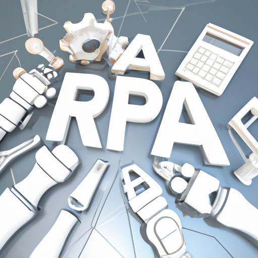 RPA tools. in 3d style